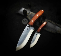 El Yapımı Baba Oğul Av Bıçağı