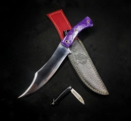 El Yapımı Epoksi Av Bıçağı