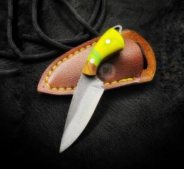 El Yapımı Epoksi Kolye Bıçağı